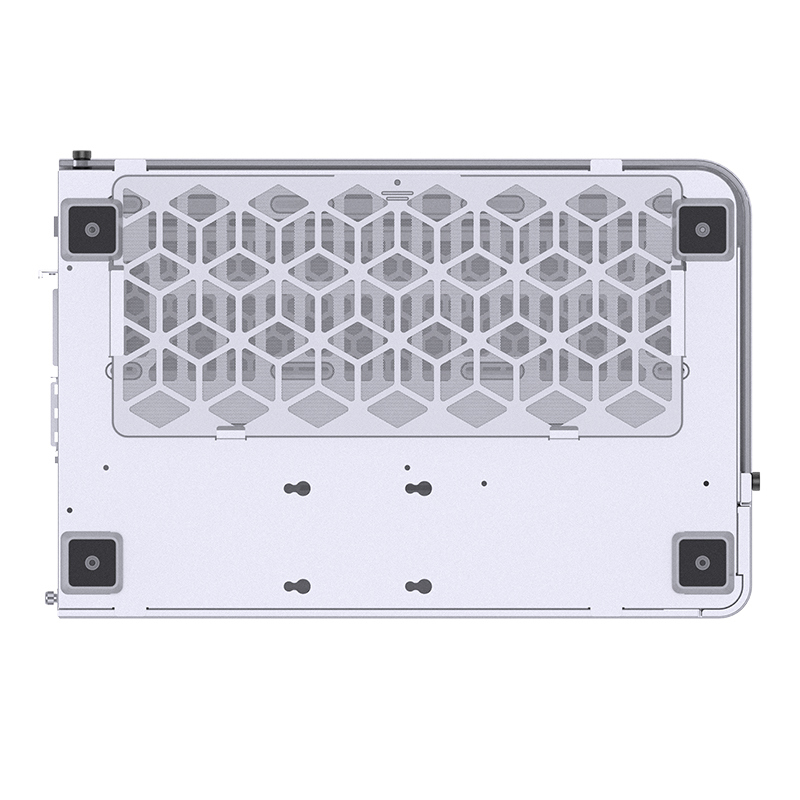 Корпус для ПК Jonsbo TK-3, Mini Tower, белый, под ATX, mATX, Mini-ITX, материал закалённое стекло, сталь, фото 13