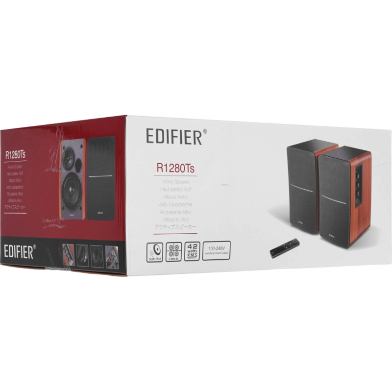Акустическая система Колонки Edifier R1280Ts 2, 42 Вт, проводное подключение, фото 8
