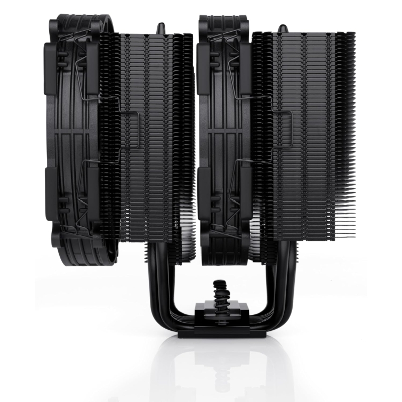 Кулер для процессора Noctua NH-D15 G2 chromax.black, до 228 Вт, вентилятор 140 мм, шум 24.8 дБА, фото 3