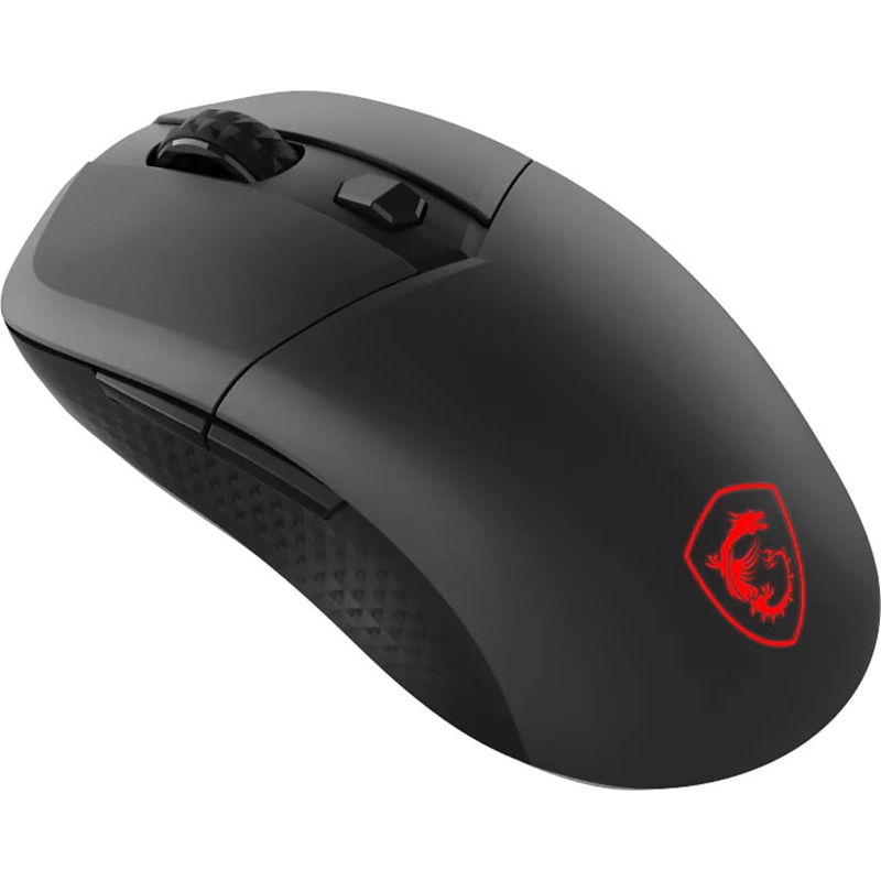 Мышь MSI VERSA 300 W 8K, USB-A, Bluetooth, радиоканал, 26000 dpi, чёрный, подсветка, фото 2