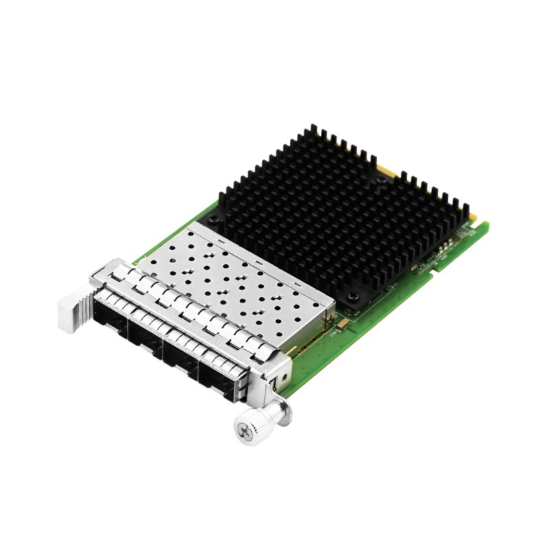 Сетевая карта LR-Link LRES3007PF-OCP, OCP 3.0, 4 порта SFP+ 10 Гбит/с, фото 3