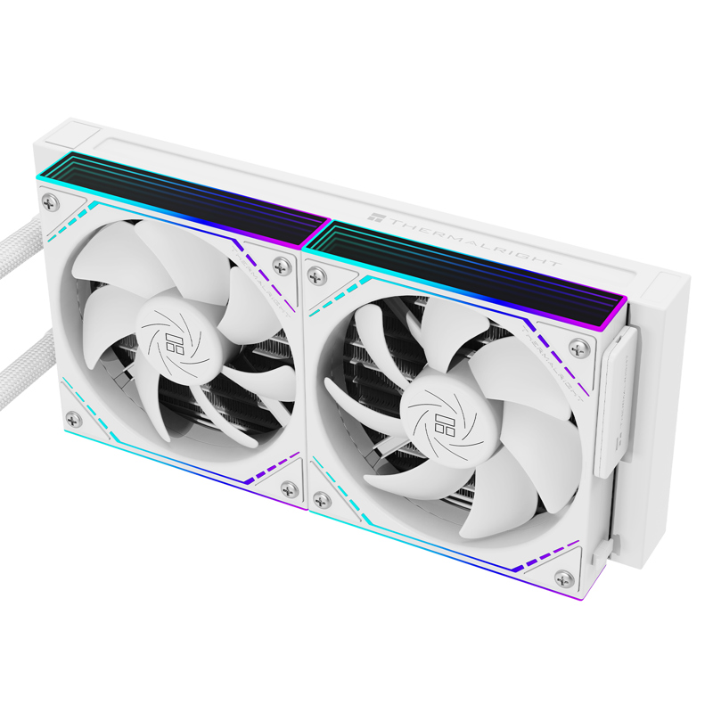 Система жидкостного охлаждения Thermalright Core Matrix 240 Vision, вентилятор 120 мм, белый, фото 4