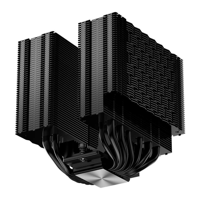 Кулер для процессора PcCooler RZ820 Display BK, AM4, AM5, LGA115X, LGA1200, LGA1700, LGA1851 и др., фото 5