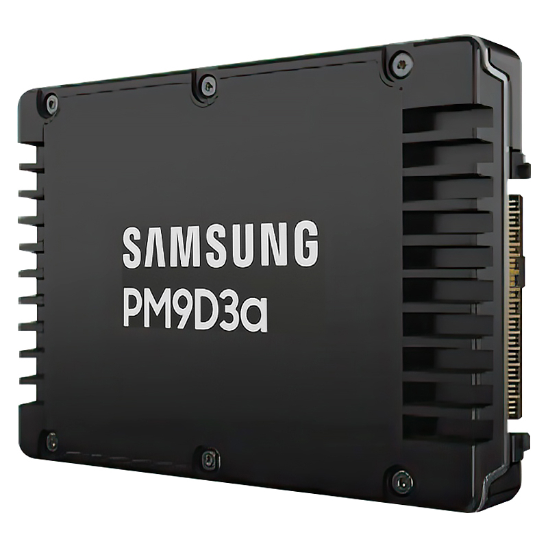 Твердотельный накопитель Samsung SSD PM9D3a, 1920GB, U.2(2.5" 15mm), NVMe, PCIe 5.0x4, 3D TLC, R/W 12000/3500MB/s, IOPs 1 700 000 (Samsung Electronics MZWL61T9HFLT-00AW7), фото 3