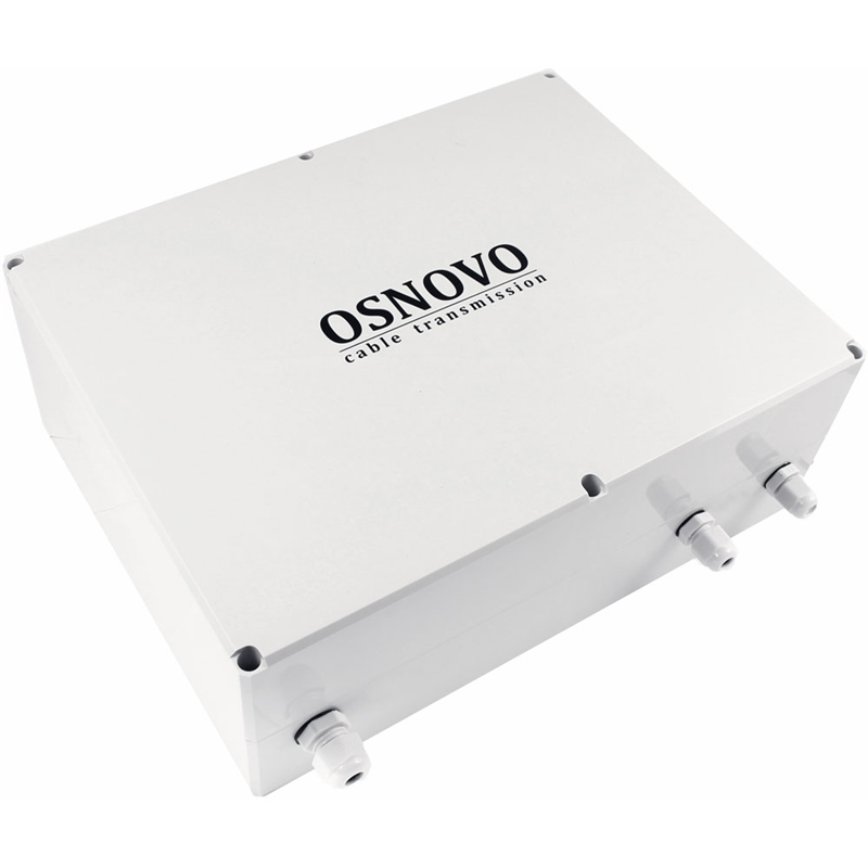 Медиаконвертер OSNOVO OMC-1000-11HX/W уличный, 1 Гбит/с, слот SFP, PoE+ 30 Вт, IP66, фото 4