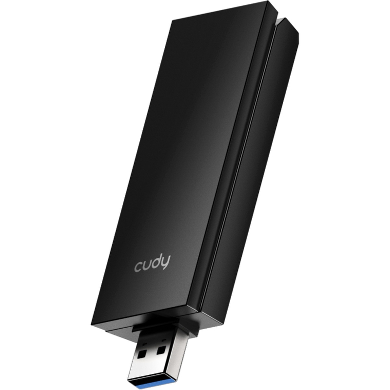 Wi-Fi адаптер Cudy WU5400 USB 3.0, Wi-Fi 6, 2,4/5/6 ГГц, фото 4