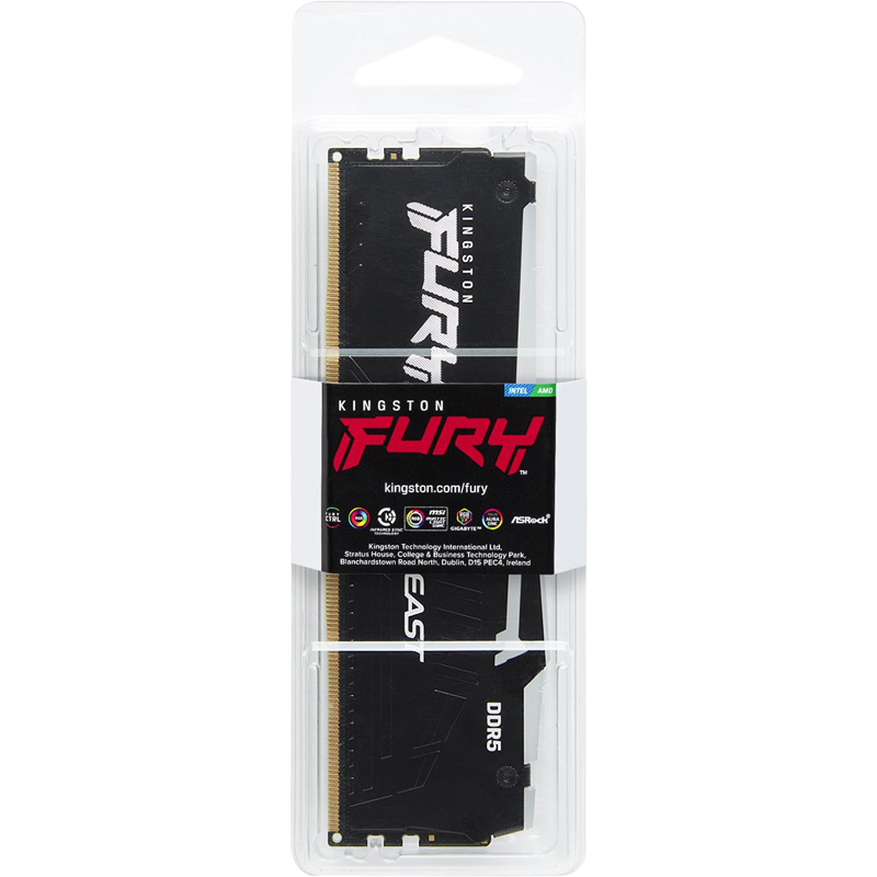 Оперативная память Kingston KF556C40BB2A-32, 32 ГБ, DDR5, 5600 МГц, DIMM, CL40, фото 5
