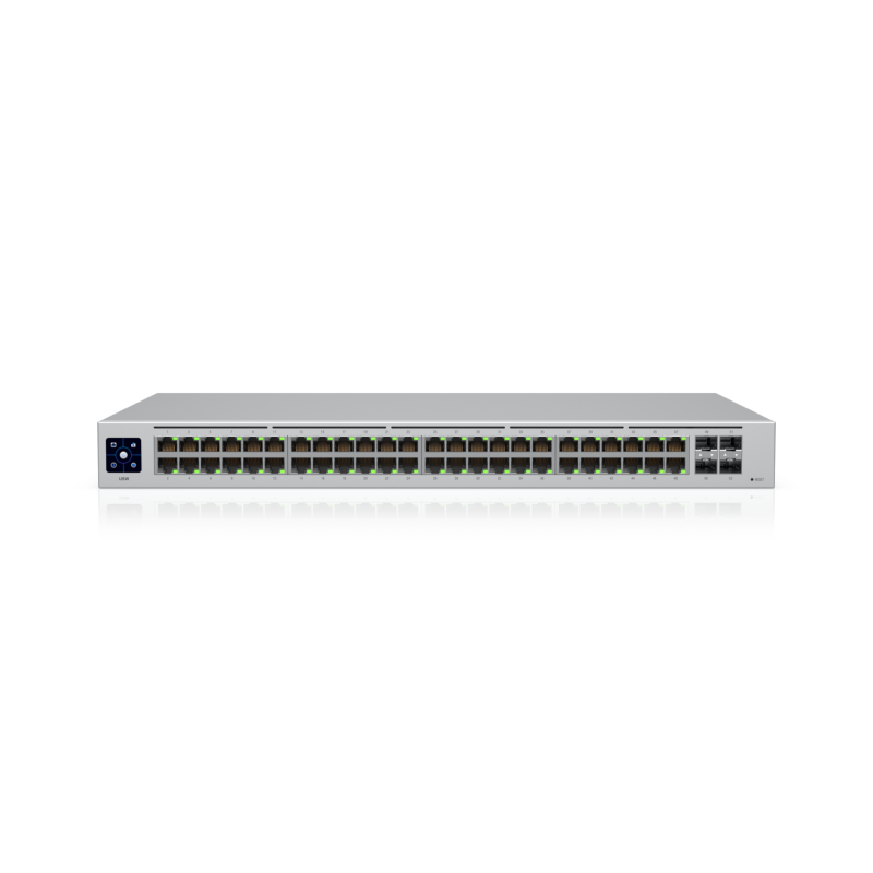 Коммутатор Ubiquiti UniFi USW-48 управляемый, 48 портов 1 Гбит/с, 4 SFP, для стойки, фото 4