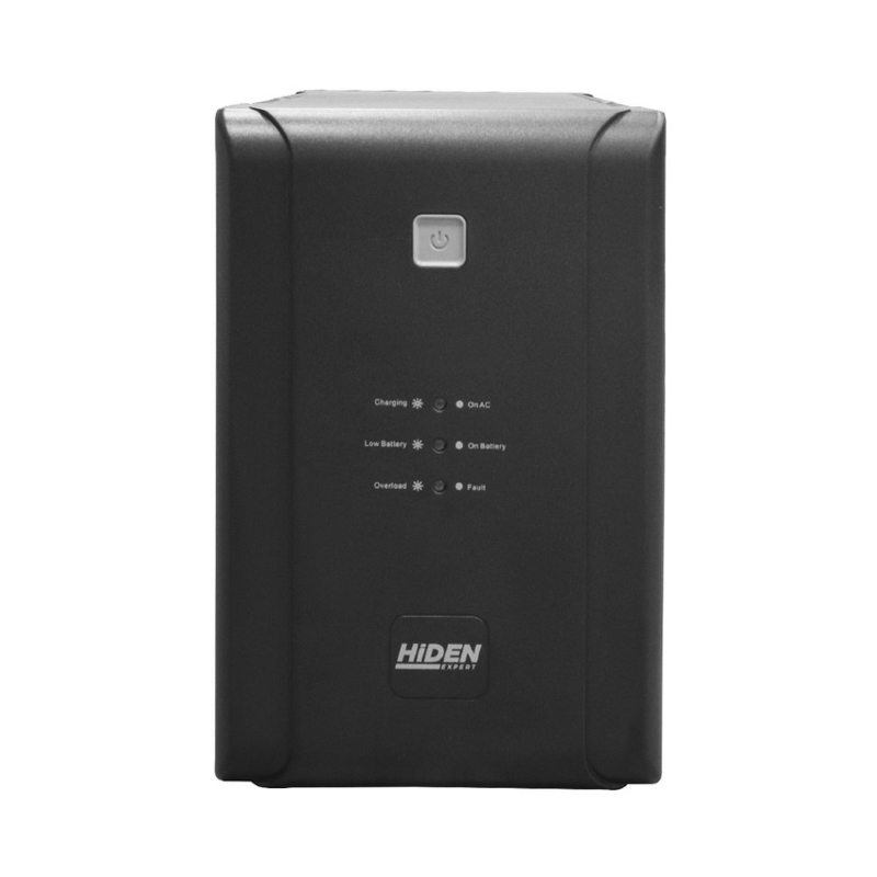 ИБП Hiden Line-Iinteractive Tower UPS Schuko LED ULS1000E, 1000 ВА, 600 Вт, Line-Interactive, 6 розеток, фото 4