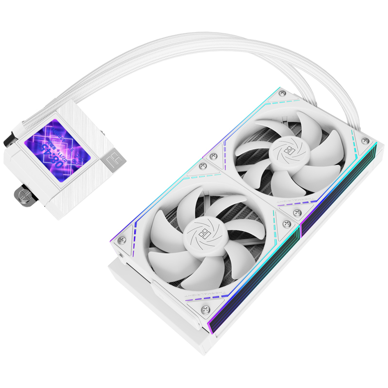 Система жидкостного охлаждения Thermalright Core Matrix 240 Vision, вентилятор 120 мм, белый, фото 5