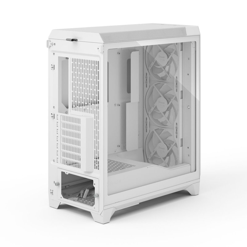 Корпус для ПК Fractal Design Meshify 3 TG Clear Tint, Midi Tower, белый, под ATX, E-ATX, mATX, Mini-ITX, фото 10