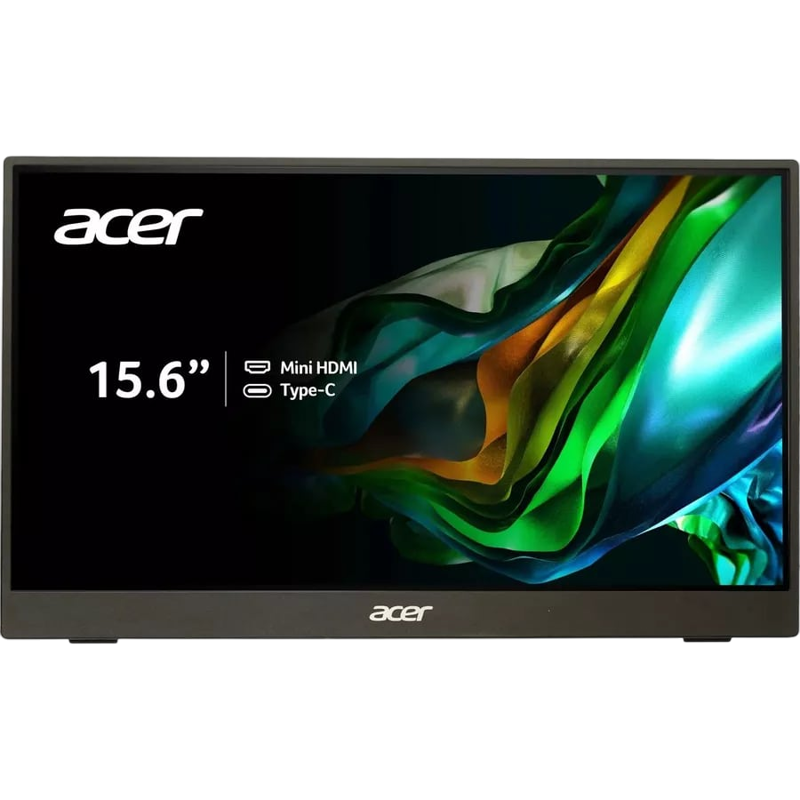 Монитор Acer PM161QJbmiuux 15, 15.6 дюйма, 1920x1080, 60 Гц, IPS, чёрный, фото 2