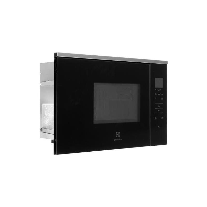 Встраиваемая микроволновая печь Electrolux KMFE172TEX, 17 л, 800 Вт, гриль, чёрный/нержавеющая сталь, фото 2
