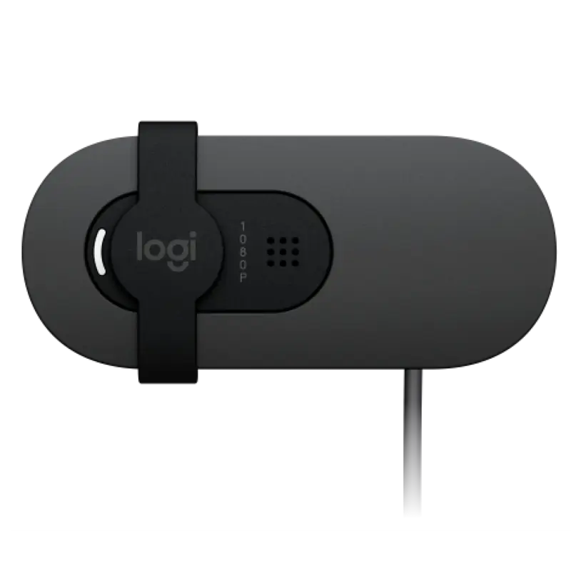 Веб-камера Logitech Brio 100 Full HD webcam - GRAPHITE – USB, 1920х1080, 30 к/с, фокус фиксированный, фото 5