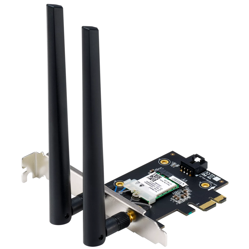 Wi-Fi адаптер ASUS PCE-BE6500 PCI Express, Wi-Fi 7, 2,4/5/6 ГГц, Bluetooth 5.4, фото 2