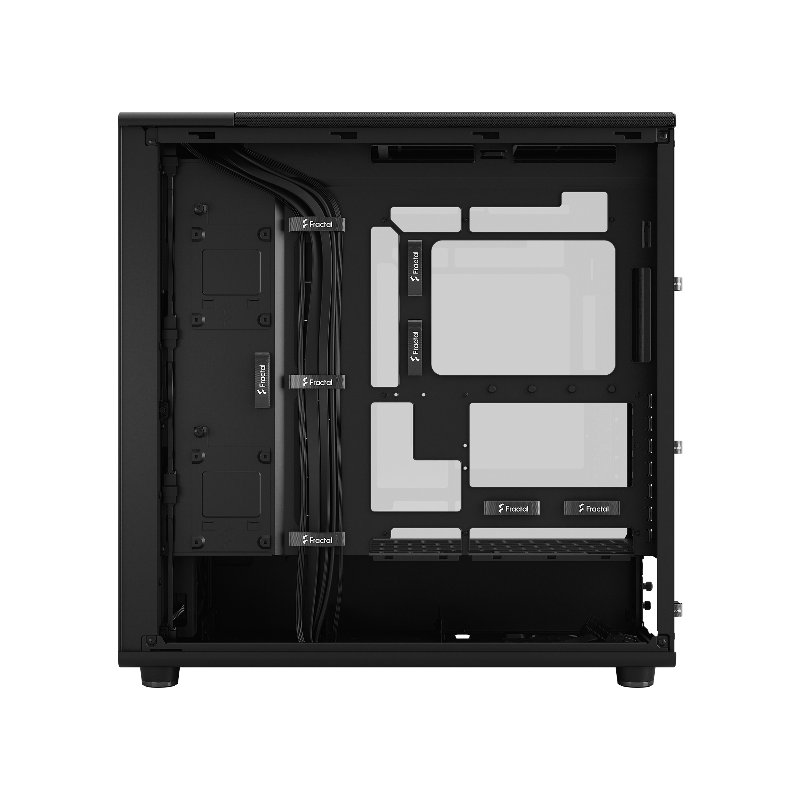 Корпус ПК без блока Case Fractal Design North XL Momentum Edition, Full-Tower, 3x140mm, 2xUSB-A 3.0 + 1xUSB 3.2 Type-C, E-ATX, ATX, mATX, mITX Black, фото 6
