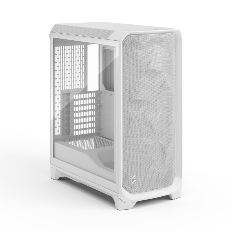 Корпус для ПК Fractal Design Meshify 3 TG Clear Tint, Midi Tower, белый, под ATX, E-ATX, mATX, Mini-ITX, фото 3