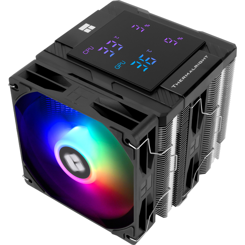 Кулер для процессора Thermalright Peerless Assassin 120 Digital, вентилятор 120 мм, чёрный, фото 3