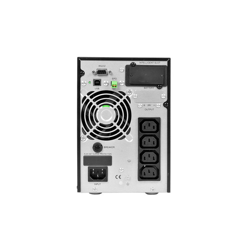 ИБП Powerman Online 1000, 900 Вт, 2 розетки, Schuko, IEC C14, батарея 4 мин, 144 х 209, фото 7