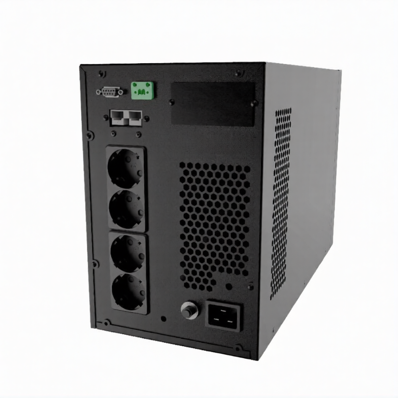 ИБП Импульс Online tower FF20201, 2000 ВА, 2000 Вт, 4 розетки, Schuko, фото 2