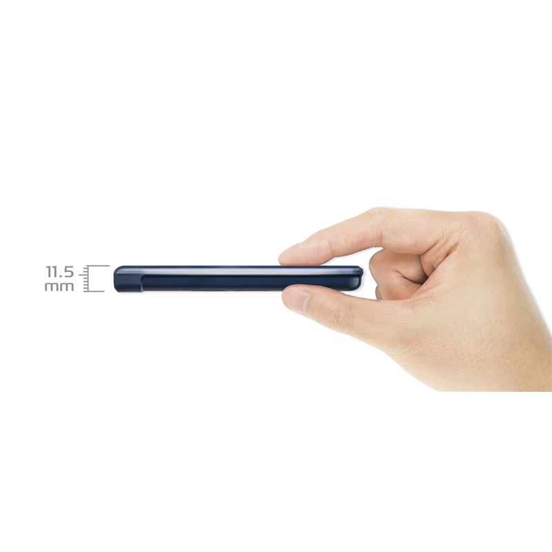 Внешний жёсткий диск 1TB ADATA HV620S (Blue), USB 3.2 Gen1, 115x78x11.5mm, 152g (ADATA AHV620S-1TU31-CBL), фото 5