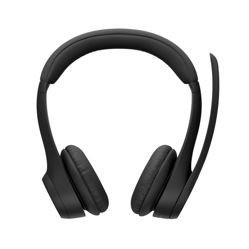 Гарнитура Logitech Zone 300, Bluetooth 5.3, накладные, чёрный, микрофон поворотный, для офиса, фото 4