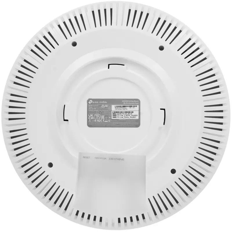 Потолочная точка доступа TP-Link EAP670, Wi-Fi 6, AX5400, порт 1 Гбит/с, PoE, фото 5