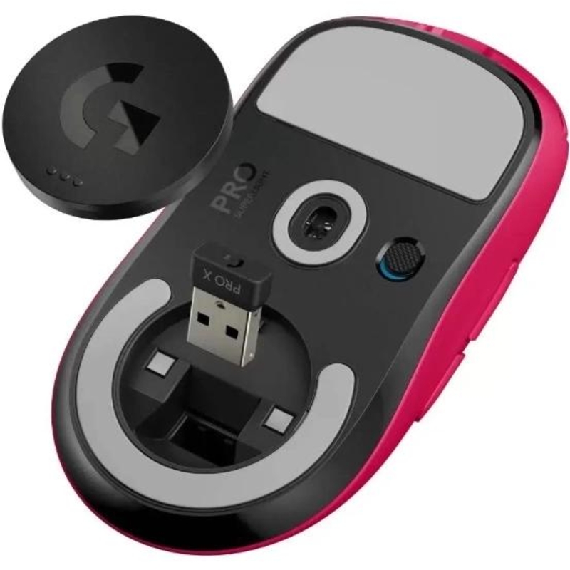 Мышь Logitech G Pro X Superlight 25600dpi USB 4but, розовый, фото 5