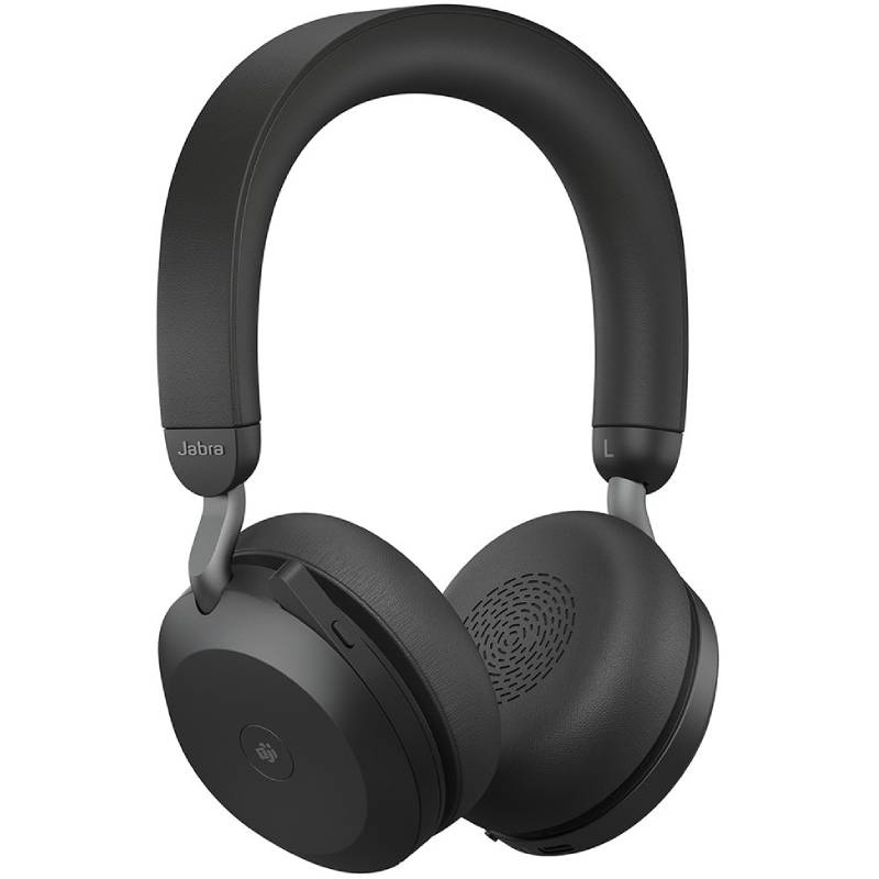 Гарнитура Jabra Evolve2 75 MS Stereo, Bluetooth 5.2, адаптер Link 380a USB-A, гибридное ANC, фото 2