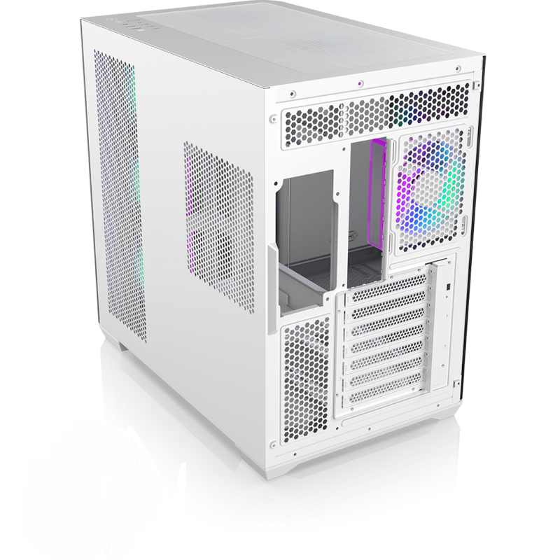 Корпус для ПК Raijintek ATREUS BT4, Midi Tower, белый, под ATX, E-ATX, Micro-ATX, Mini-ITX, подсветка ARGB, фото 2
