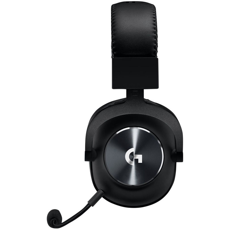 Гарнитура Logitech G PRO X, проводное подключение, Mini-jack, USB Type-C, полноразмерные, чёрный, фото 3