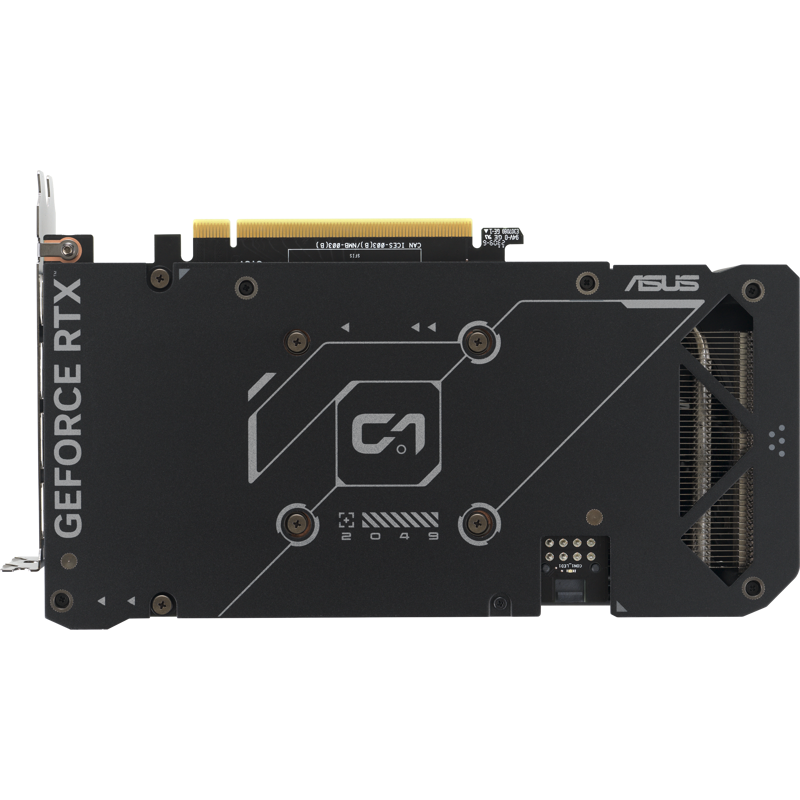 Видеокарта VGA ASUS NVIDIA GeForce DUAL-RTX4060TI-O8G-EVO 8GB, GDDR6/128-bit, PCIe 4.0, 1xHDMI 2.1a, 3xDP, 2.5-slot 90YV0J49-M0NA00 (ASUS DUAL-RTX4060TI-O8G-EVO), фото 7