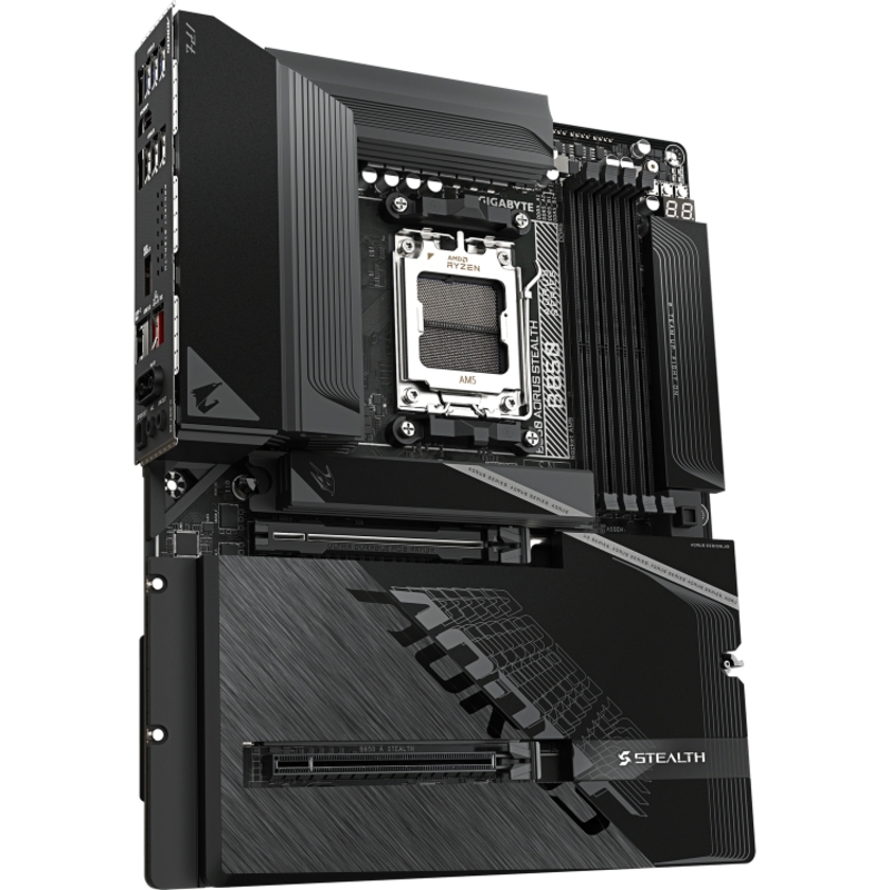 Материнская плата Gigabyte B850 A STEALTH, AM5, AMD B850, ATX, DDR5, фото 8