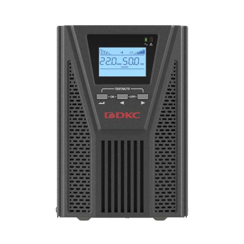 ИБП DKC Small Tower SMALLT1A10S, 1000 ВА, 900 Вт, вилка Schuko, батарея 3.8 мин, фото 3