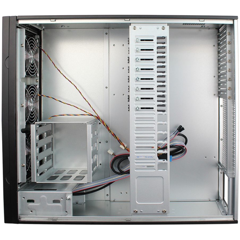 Серверный корпус Server case FL-T4U435, 4U/Tower, ATX, w/o psu, (support ATX or CRPS), 1x2,5" ext, 4x3,5" int, 2xUSB 3.0 (Foxline FL-T4U435), фото 6