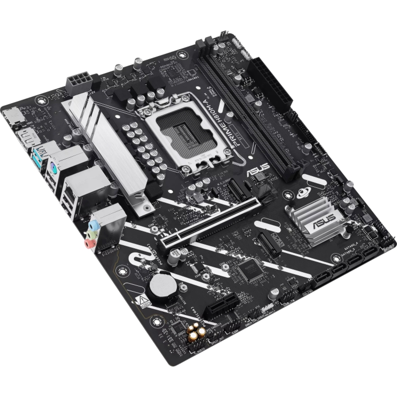 Материнская плата ASUS PRIME H810M-A-CSM, LGA1851, Intel H810, mATX, DDR5, фото 4