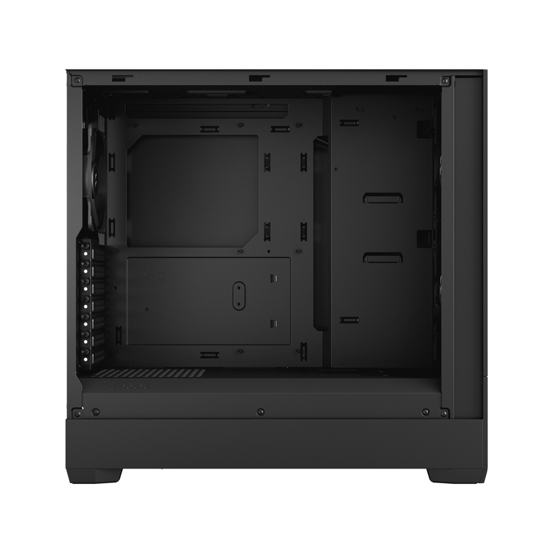 Корпус ПК без блока Case Fractal Design Pop Air Solid, Midi-Tower, 3x120mm, 2xUSB-A 3.2 ATX, mATX, mITX Black, фото 11