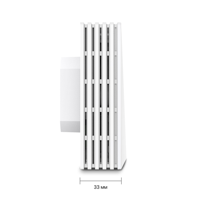 Настенная точка доступа TP-Link EAP650-Wall, Wi-Fi 6, AX3000, 2 порта 1 Гбит/с, PoE, фото 2