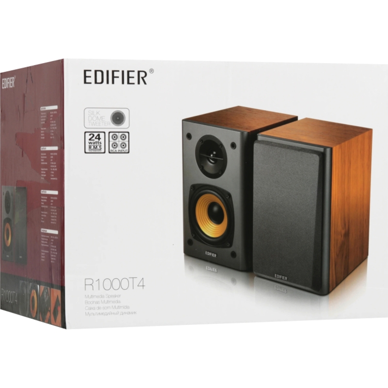 Акустическая система Колонки Edifier R1000T4 24, 24 Вт, проводное подключение, 6923520264063, фото 8