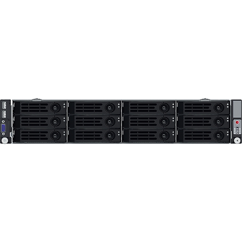 Серверный корпус 2U chassis; E-ATX, ATX, Micro-ATX, Mini-ITX MBs; 12 x 3.5" Swappable HDD Trays; RPS 1200W (1+1), Slide Rail: AC-R53 (Ablecom CS -R29-05P), фото 2