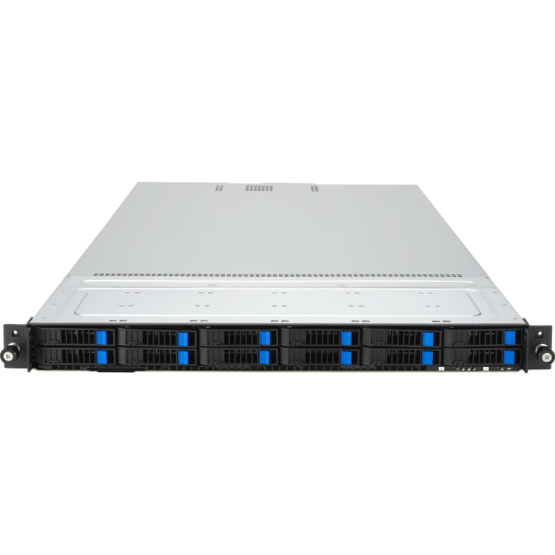 Серверная платформа ASUS RS700A-E12-RS12U, 1U, 2 x LGA6096 400W, 24 x DDR5 4800, 12x 2.5" hsb NVMe, 1 x dual-slot GPU, 2 x M.2 2280 (ASUS 90SF02D1-M00MN0), фото 2