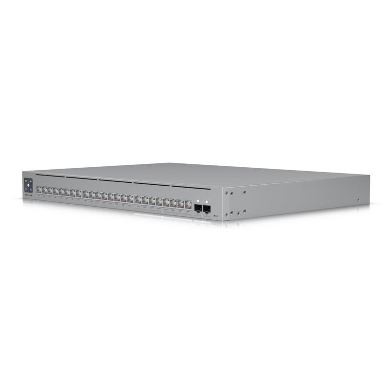 Коммутатор Ubiquiti USW-Pro-Max-24-PoE уровня L3, 16 × 1 Гбит/с и 8 × 2,5 Гбит/с, PoE 400 Вт, фото 2