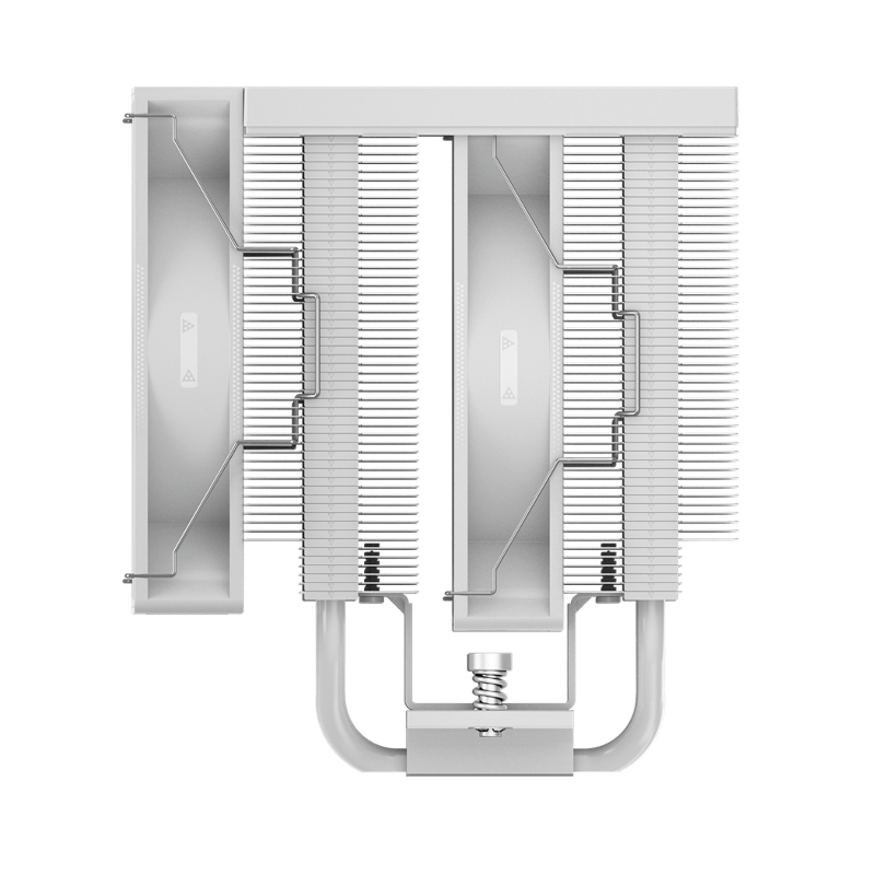 Кулер для процессора PcCooler RT720 TC ARGB WH, AM5, вентилятор 120 мм, шум 34.9 дБА, подсветка ARGB, фото 6