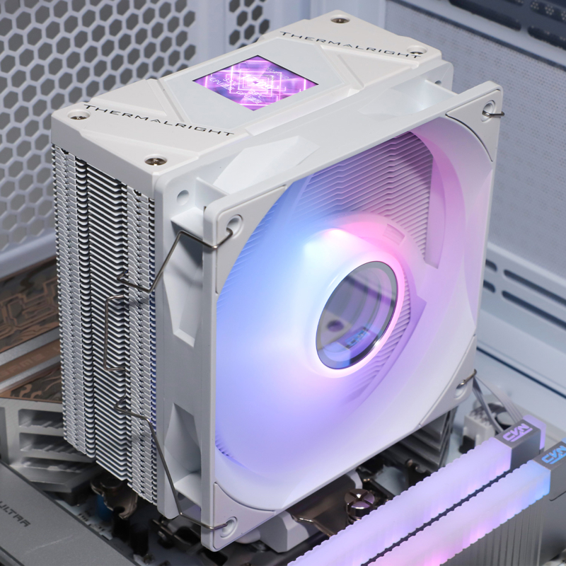 Кулер для процессора Thermalright Assassin Spirit 120 Vision ARGB, вентилятор 120 мм, белый, фото 8