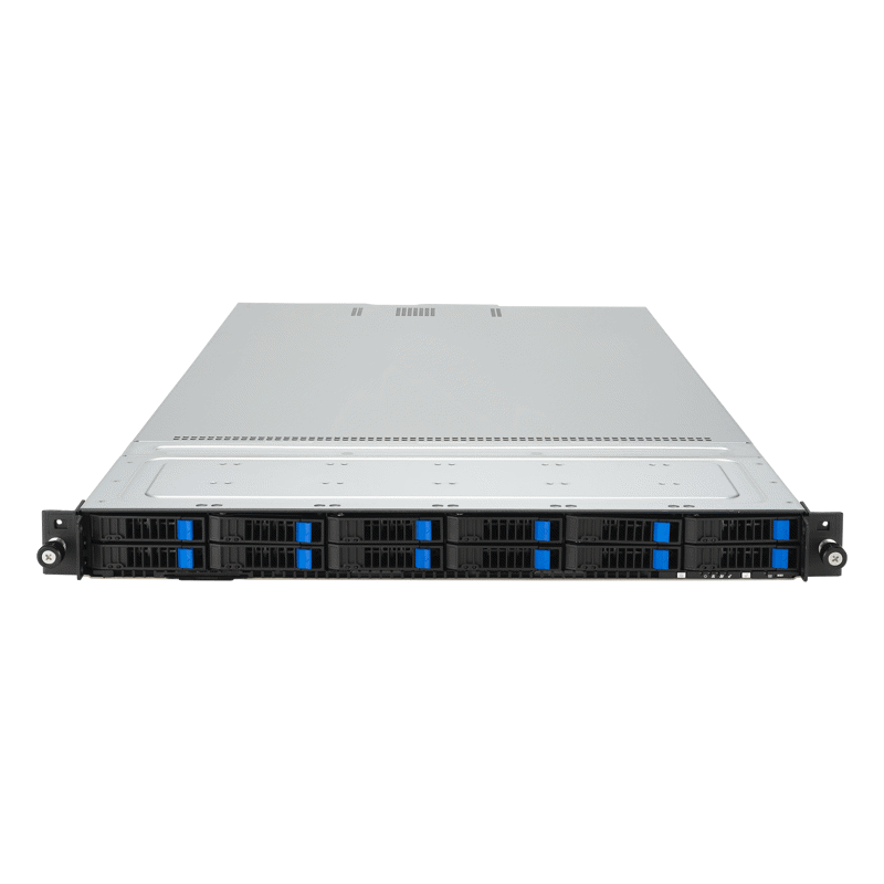 Серверная платформа ASUS RS700A-E12-RS12U, 1U, 2 x LGA6096 400W, 24 x DDR5 4800, 12x 2.5" hsb NVMe, 1 x dual-slot GPU, 2 x M.2 2280 (ASUS 90SF02D1-M006Z0), фото 2