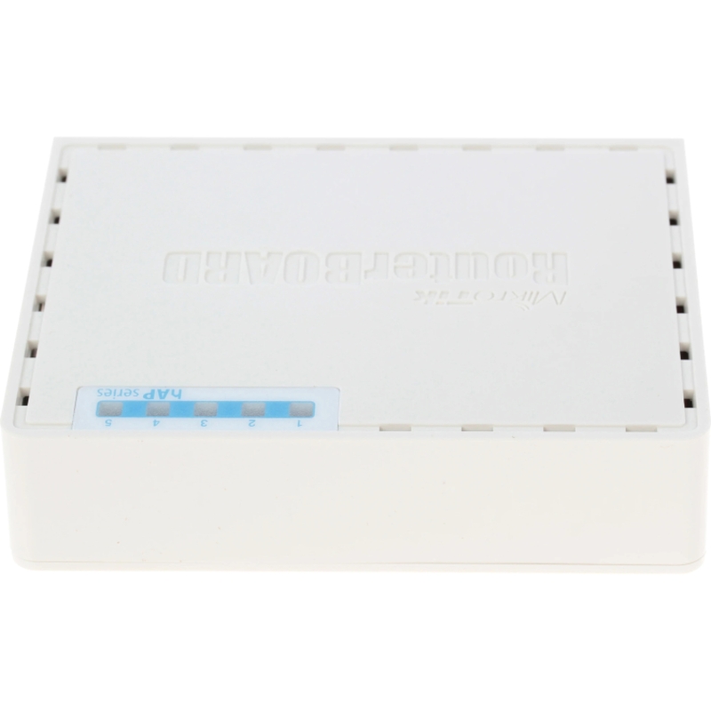 Wi-Fi роутер MikroTik hAP RB951Ui-2nD, 2,4 ГГц, 5 портов 100 Мбит/с, пассивный PoE, USB 2.0, фото 2