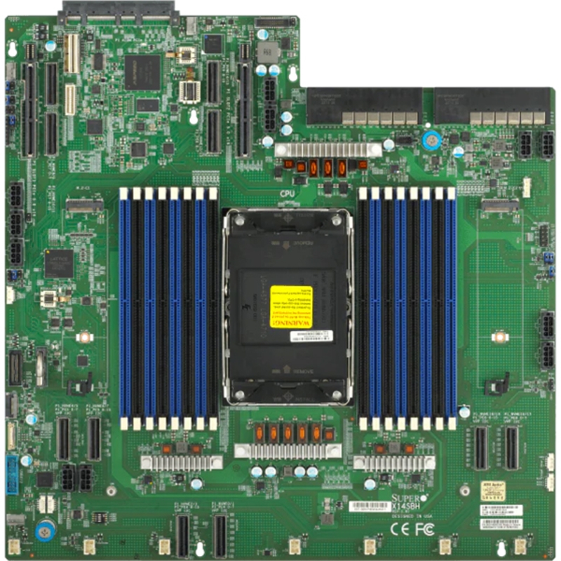 Серверная платформа Supermicro Server SYS-112H-TN 1U (1x LGA4710 16x DDR5 RDIMM 12x Hs 2.5" NVMe 2x M.2 NVMe VROC Premium 3x PCIe 5.0 x16 2x 10GbE RJ45 Intel (SuperMicro SYS-112H-TN (bundle1)), фото 5