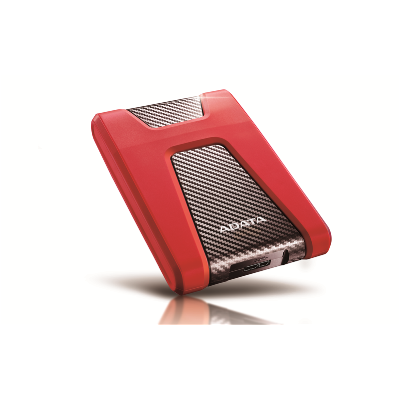 Внешний жёсткий диск 2TB ADATA HD650 (Red), Silicone, USB 3.2 Gen1, 121x81x21mm, 201g (ADATA AHD650-2TU31-CRD), фото 4