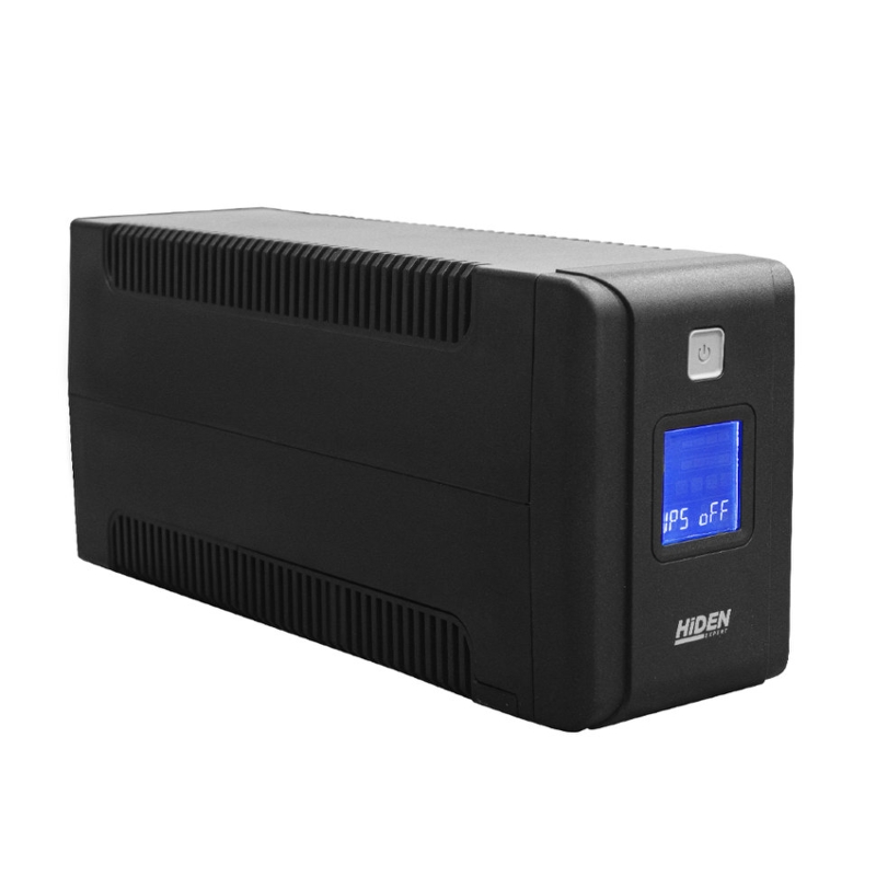 ИБП Hiden Line-Iinteractive Tower UPS Schuko LCD ULS800C, 800 ВА, 480 Вт, Line-Interactive, 2 розетки, фото 2