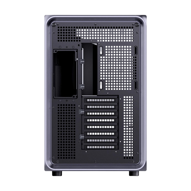 Корпус для ПК Jonsbo BO400, Midi Tower, серый, под ATX, mATX, mITX, материал закалённое стекло, сталь, фото 3